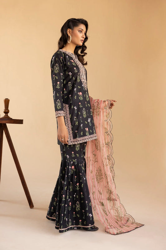 Picture of Ellena - 3-PC Stitched Printed Cambric Suit - Available at Raja Sahib