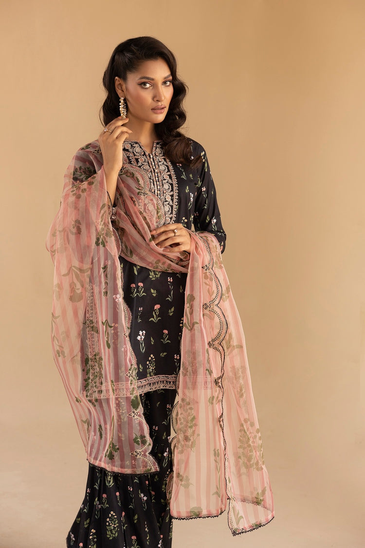 Picture of Ellena - 3-PC Stitched Printed Cambric Suit - Available at Raja Sahib