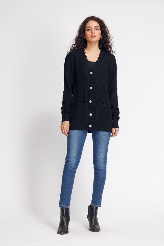 Ellena - V-Neck Cardigan Sweater