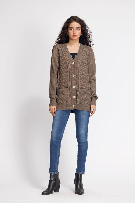 Ellena - V-Neck Cardigan Sweater