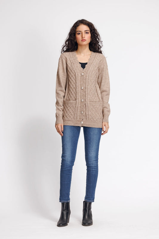 Ellena - V-Neck Cardigan Sweater