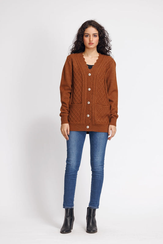 Ellena - V-Neck Cardigan Sweater