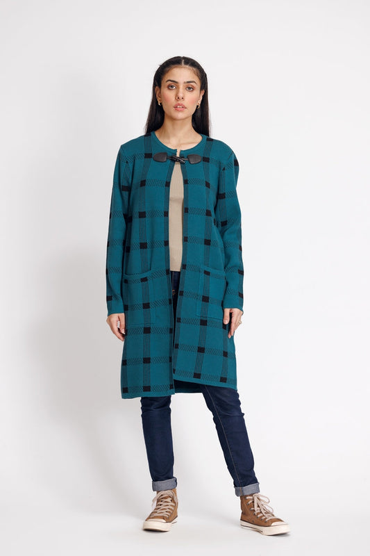Ellena - Round Neck Cardigan Sweater