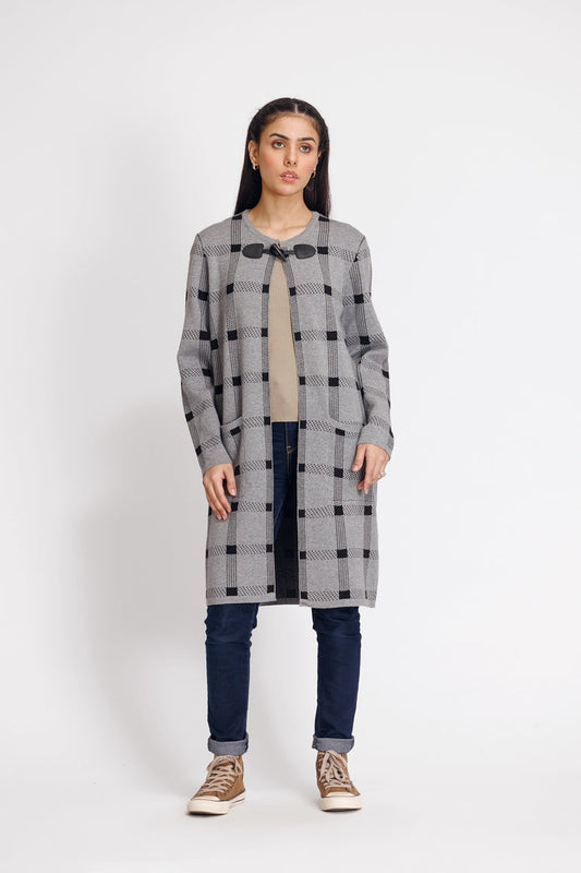 Ellena - Round Neck Cardigan Sweater