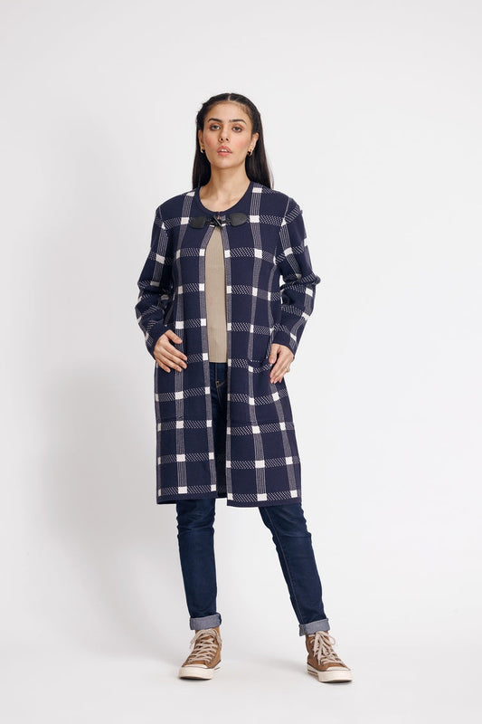 Ellena - Round Neck Cardigan Sweater