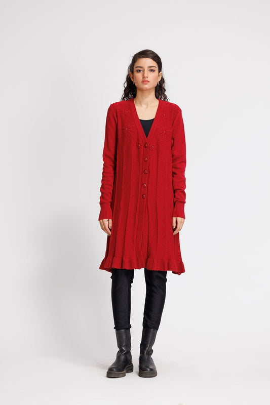 Ellena - V-Neck Cardigan Sweater