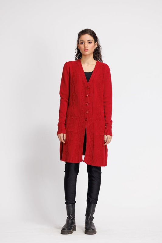 Ellena - V-Neck Cardigan Sweater