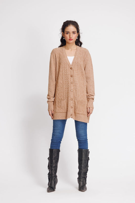 Ellena - V-Neck Cardigan Sweater