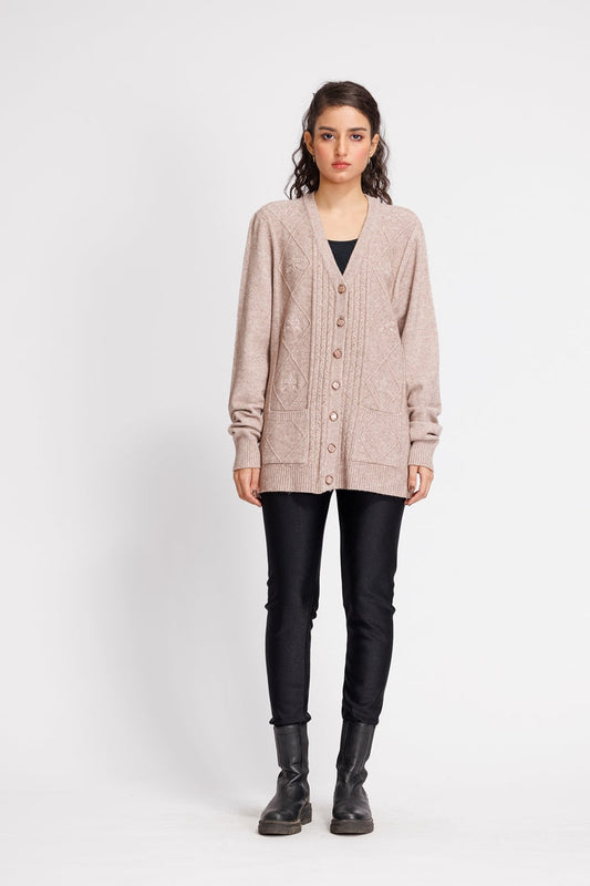 Ellena - V-Neck Cardigan Sweater