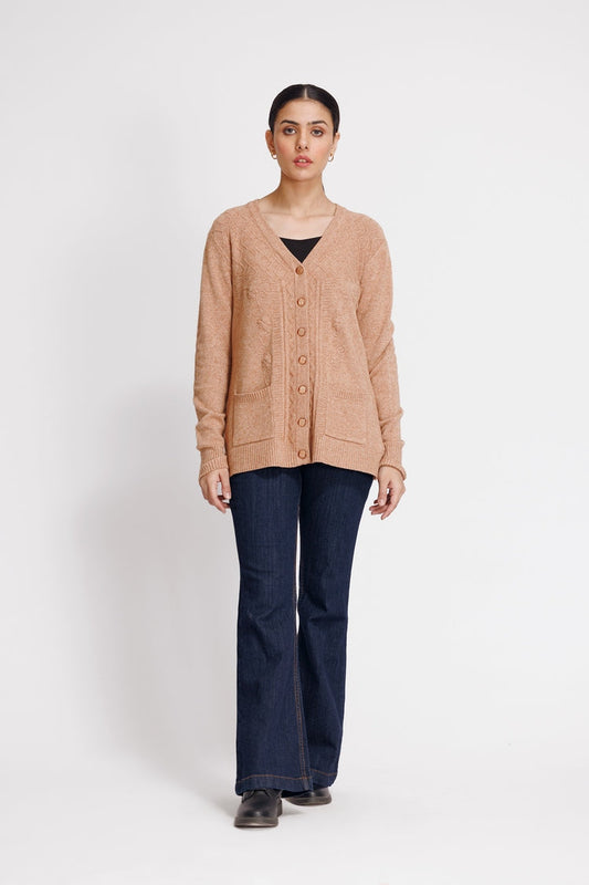 Ellena - V-Neck Cardigan Sweater