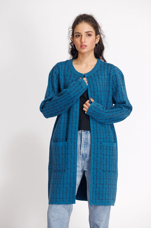 Ellena - Round Neck Cardigan Sweater