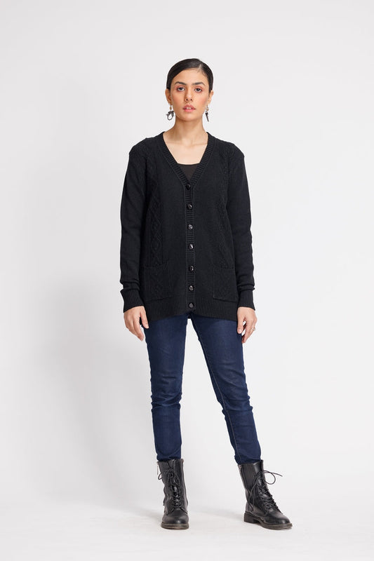 Ellena - V-Neck Cardigan Sweater