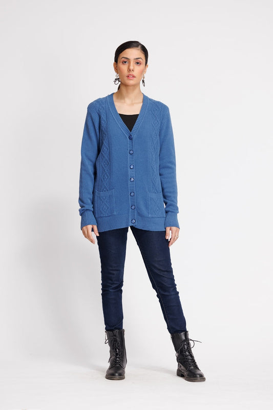 Ellena - V-Neck Cardigan Sweater