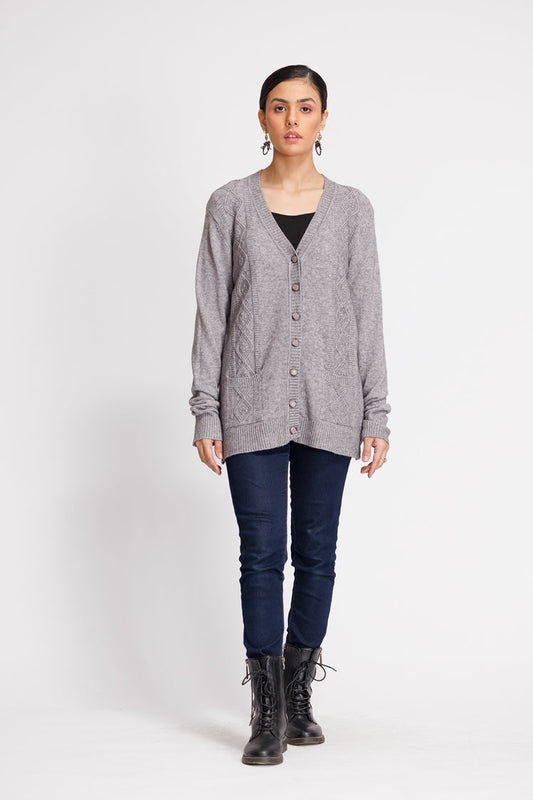 Ellena - V-Neck Cardigan Sweater