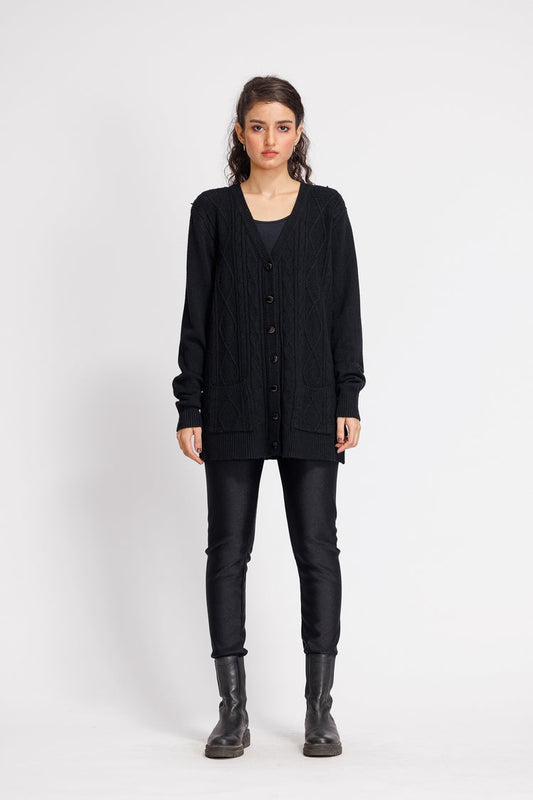 Ellena - V-Neck Cardigan Sweater