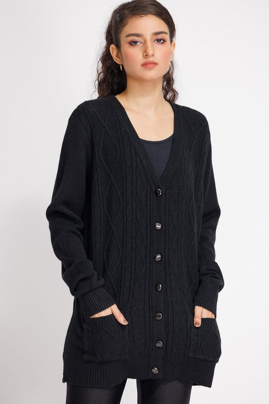 Ellena - V-Neck Cardigan Sweater