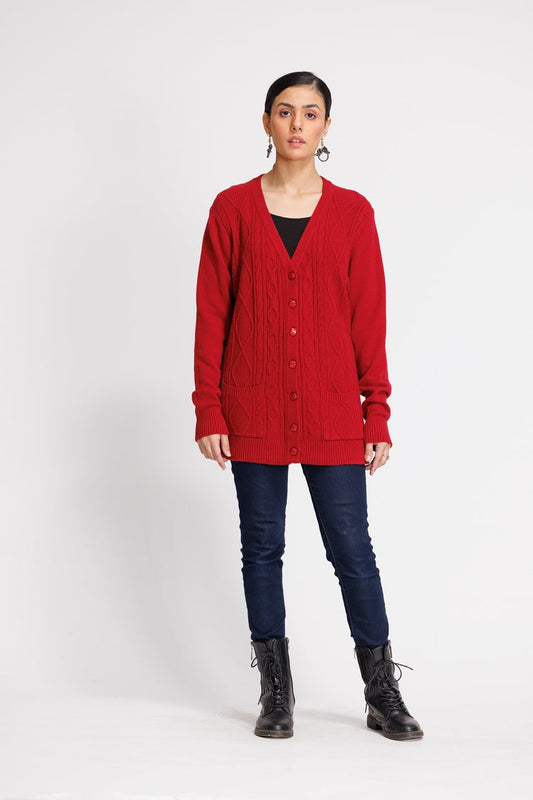 Ellena - V-Neck Cardigan Sweater