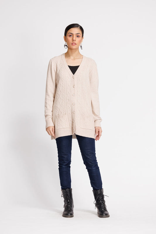 Ellena - V-Neck Cardigan Sweater