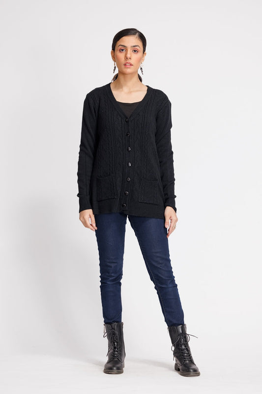 Ellena - V-Neck Cardigan Sweater