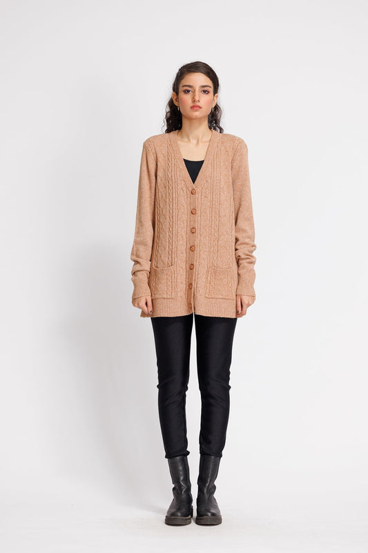 Ellena - V-Neck Cardigan Sweater