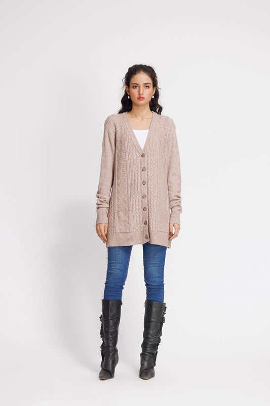 Ellena - V-Neck Cardigan Sweater