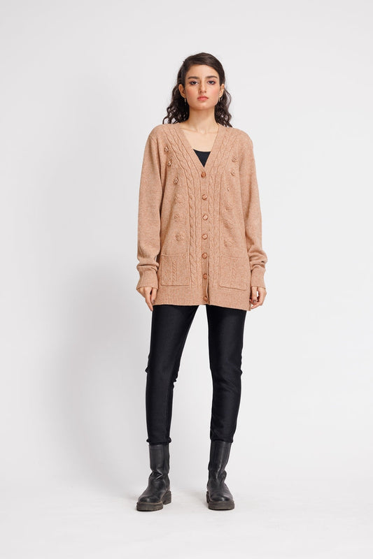 Ellena - V-Neck Cardigan Sweater