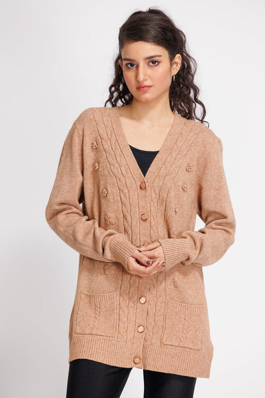 Ellena - V-Neck Cardigan Sweater