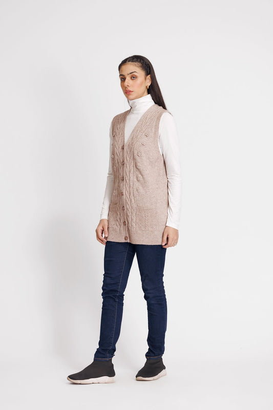 Ellena - V-Neck Cardigan Sweater