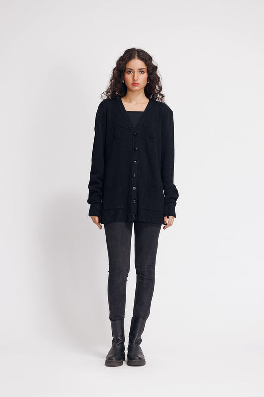 Ellena - V-Neck Cardigan Sweater
