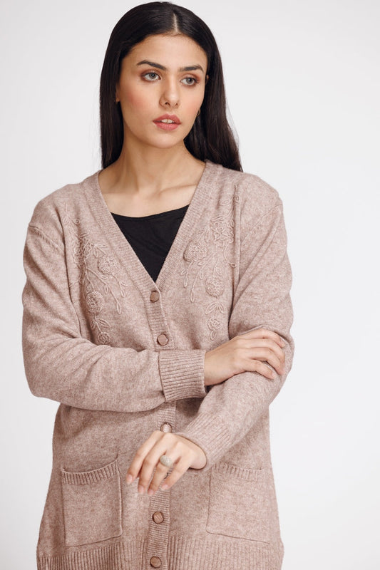 Ellena - V-Neck Cardigan Sweater
