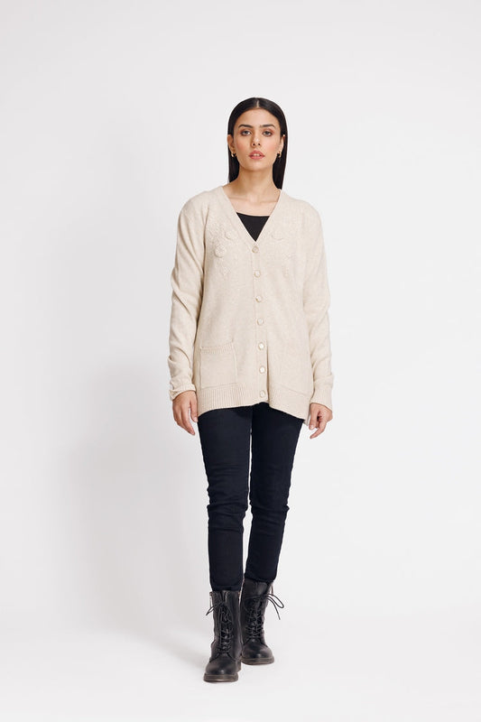 Ellena - V-Neck Cardigan Sweater