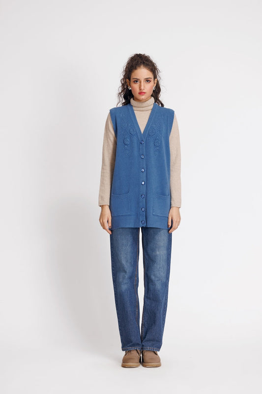 Ellena - V-Neck Cardigan Sweater