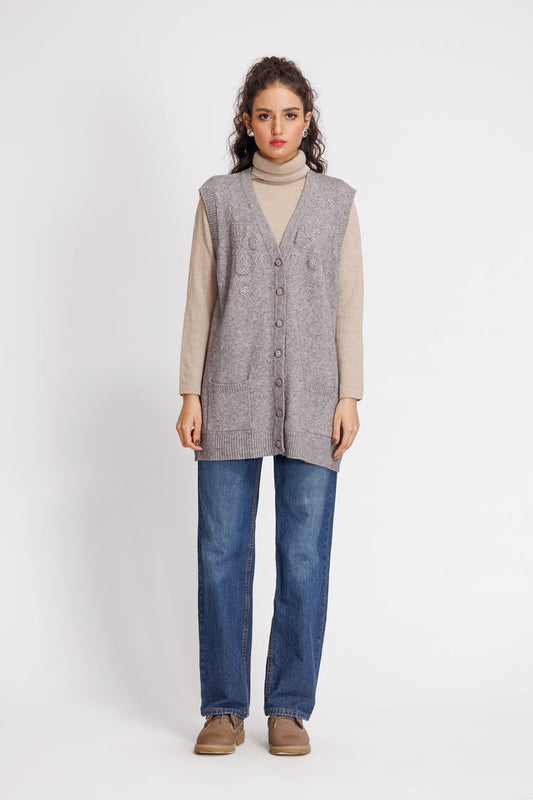 Ellena - V-Neck Cardigan Sweater