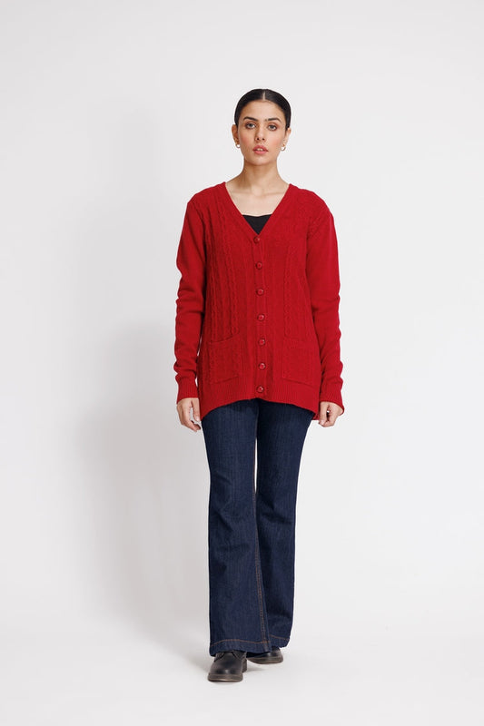Ellena - V-Neck Cardigan Sweater