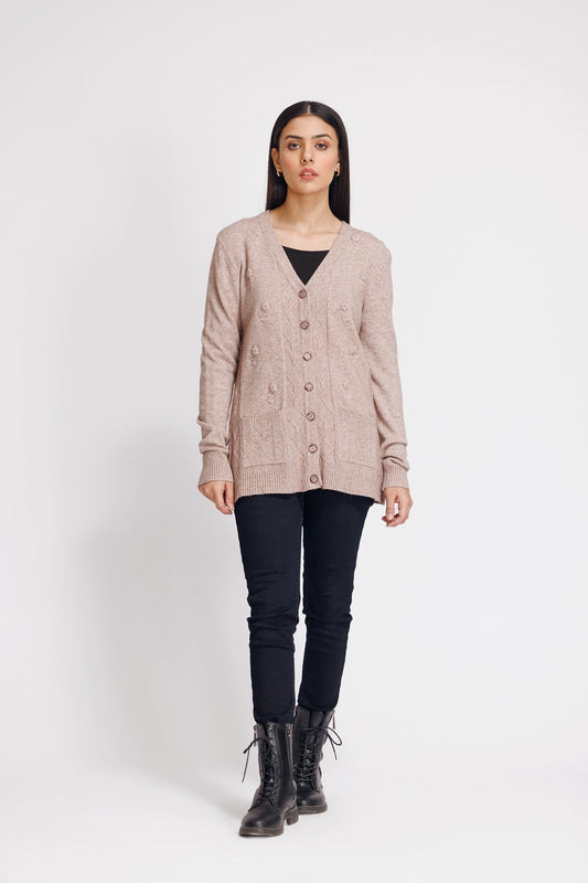 Ellena - V-Neck Cardigan Sweater