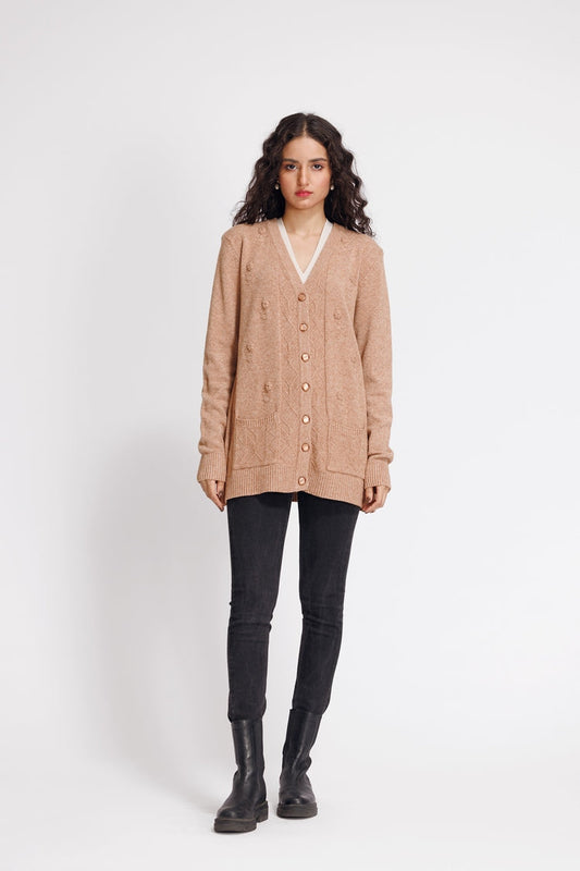 Ellena - V-Neck Cardigan Sweater