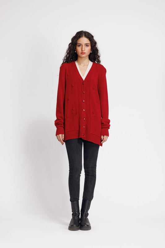 Ellena - V-Neck Cardigan Sweater