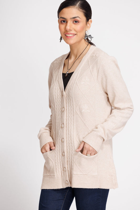 Ellena - V-Neck Cardigan Sweater