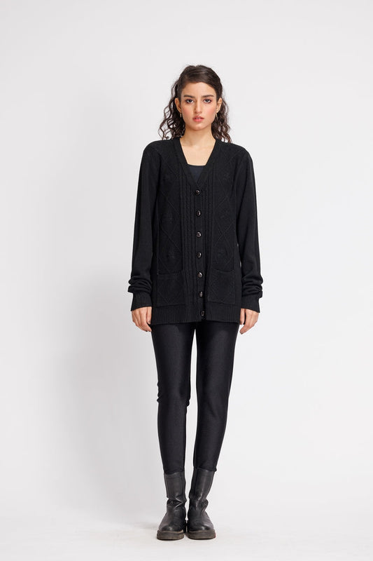 Ellena - V-Neck Cardigan Sweater