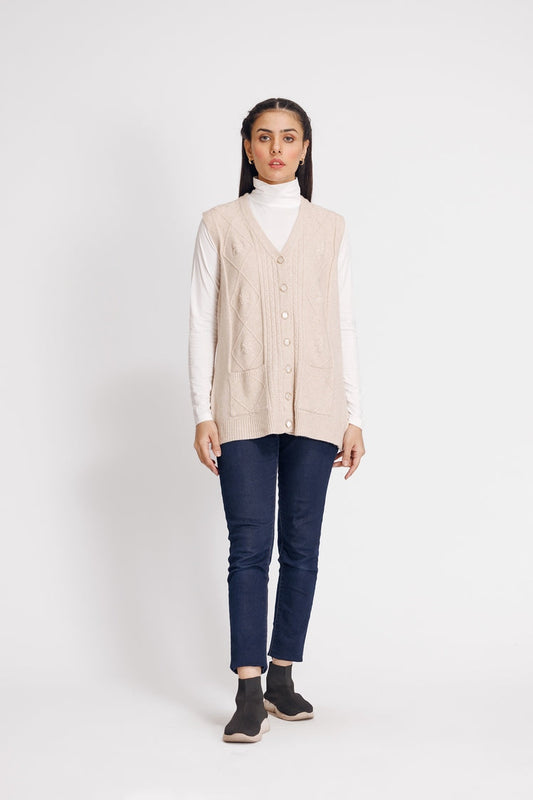 Ellena - V-Neck Cardigan Sweater