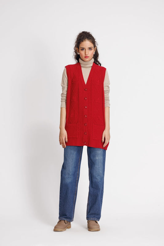 Ellena - V-Neck Cardigan Sweater