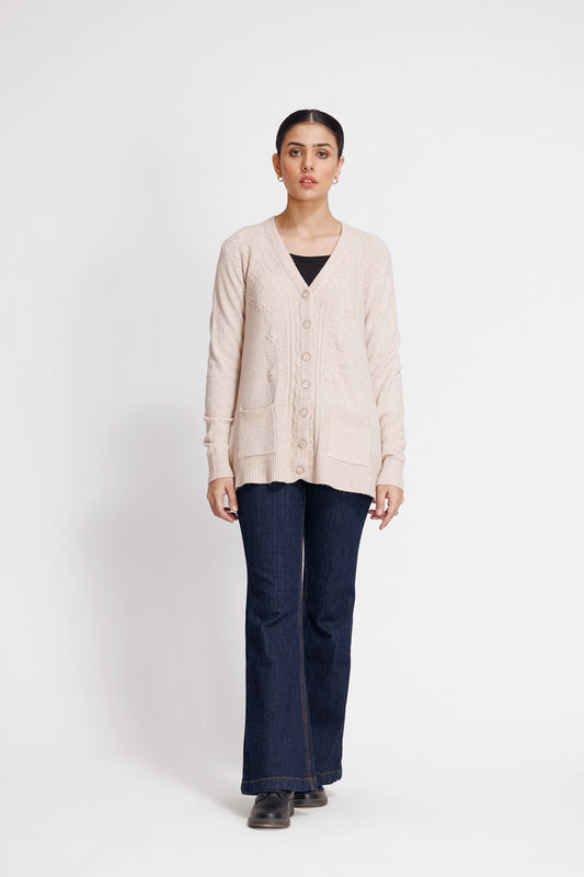 Ellena - V-Neck Cardigan Sweater