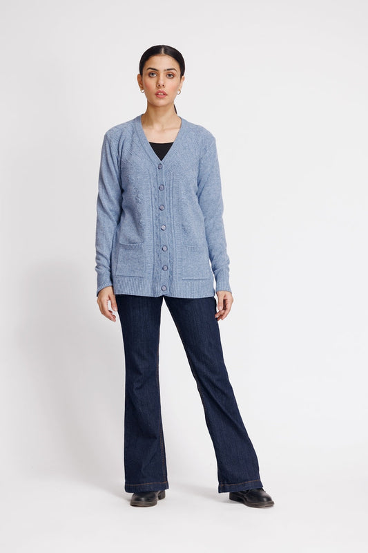Ellena - V-Neck Cardigan Sweater