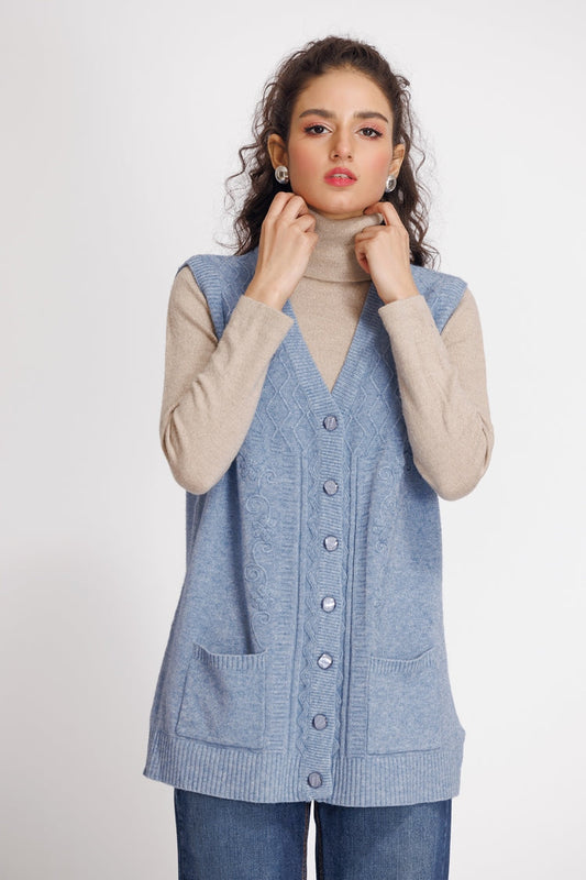Ellena - V-Neck Cardigan Sweater