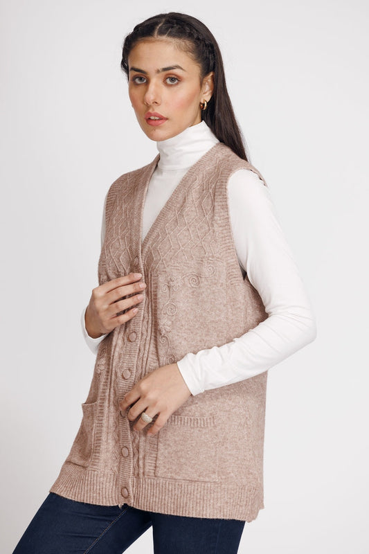 Ellena - V-Neck Cardigan Sweater