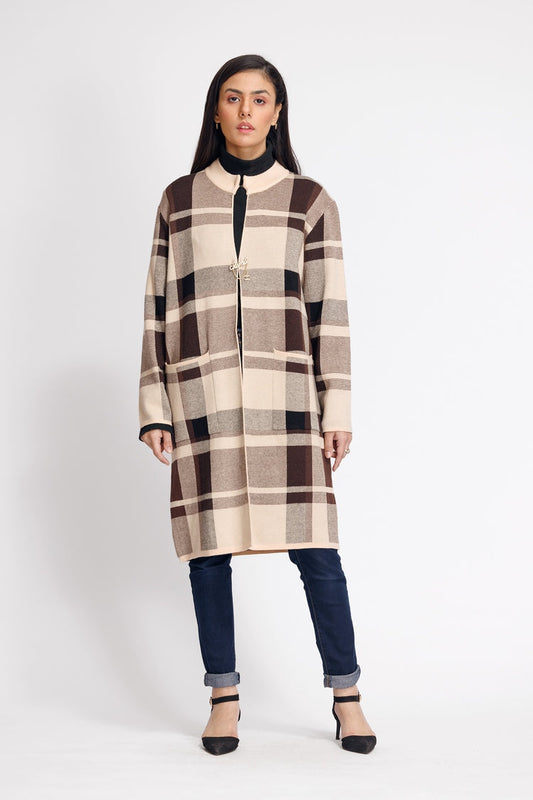 Ellena - Round Neck Cardigan Sweater