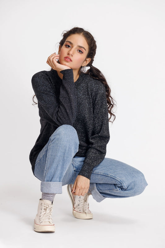 Ellena - Round Neck Cardigan Sweater