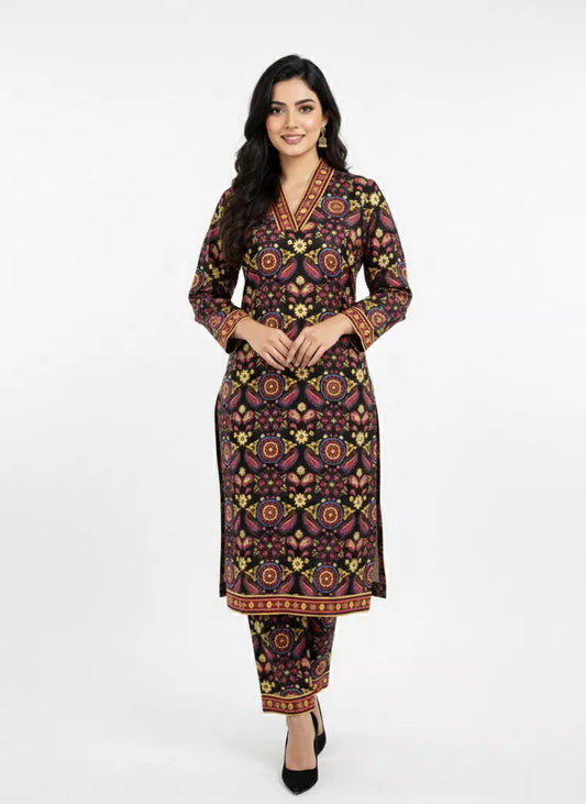 Peelu - Printed Suit - 2 Piece