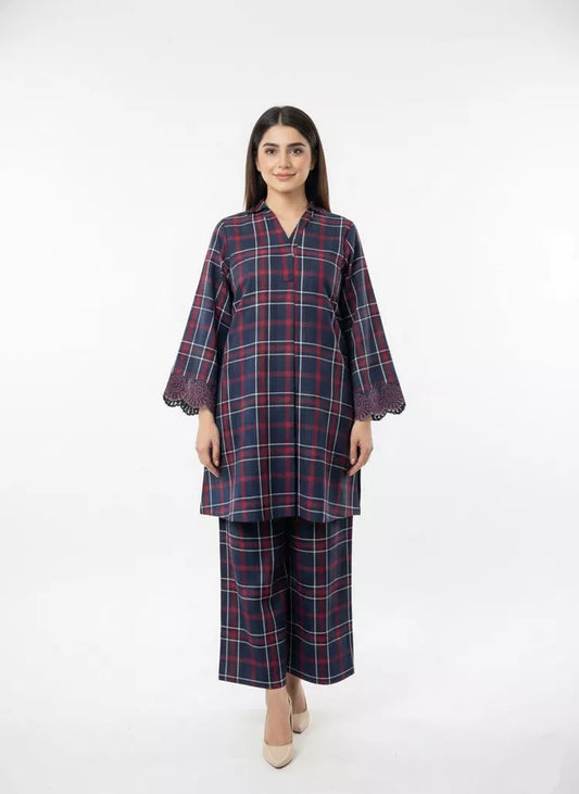 Peelu - Embroidered Suit - 2 Piece