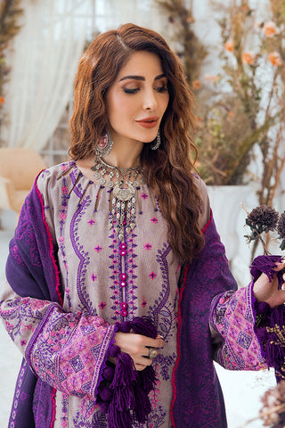 Picture of Ellena - Ellena 3-PC Musavir Embroidered Khaddar Collection - Available at Raja Sahib